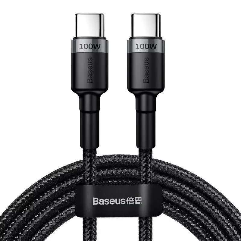 Baseus Cafule Pd2.0 100W Flash Charging Usb Type-C Cable 20V 5A 2M Gray/Black EndofWeek Deals