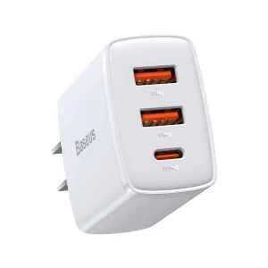 Biggest Savings Now Clearance Blowout Baseus Compact Quick Charger 2U C 30W Us Plug White