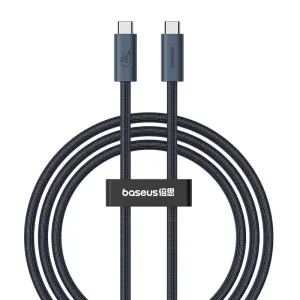 Weekend Flash Offer Baseus Flash Series 2 Usb4 Full Featured Data Cable Type-C To Type-C 240W 1M Cluster Black