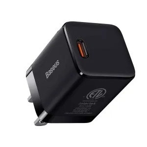 Baseus Gan3 Fast Charger 1C 30W Us Black Grab Save Today Weekend Specials