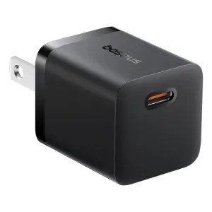Baseus Gan5 Fast Charger (Mini) 1C 25W Us Black Shop the Savings Now
