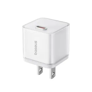 Baseus Gan5S Fast Charger 1C 20W Us Moon White Mega Discount Today Mega Discount Event
