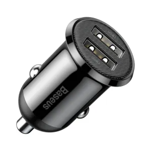 Limited Time Sale Baseus Grain Pro 4.8A Car Charger With Dual Usb