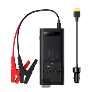 Baseus Igbt Power Inverter 300W (220V Cn/Eu) Special Occasion Discount Weekend Flash Offer