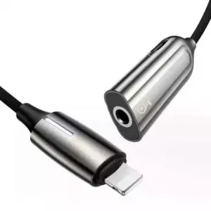 Grab It Now Baseus L56 Ip To 3.5Mm Female Cable 2-In-1 Adapter Support 2A Fast Charge