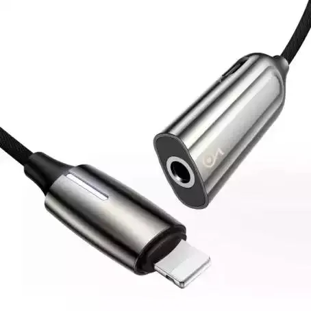 Grab It Now Baseus L56 Ip To 3.5Mm Female Cable 2-In-1 Adapter Support 2A Fast Charge
