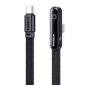 Today Only Steal Baseus Mvp 3 100W Usb-C To Usb-C Fast Charging Cable Cosmic Black 2M