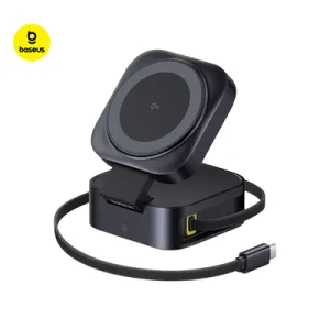 Baseus Picogo 2-In-1 Magnetic Wireless Charger Qi2 67W Grab the Deal Now