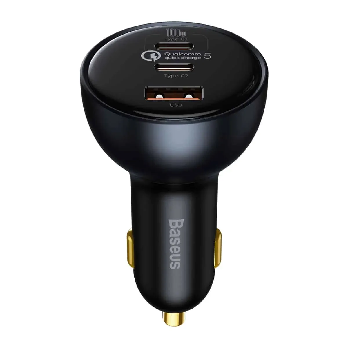 Shop Save Big Best Price Today Baseus Qualcomm 160W 2C Usb Car Charger - Gray