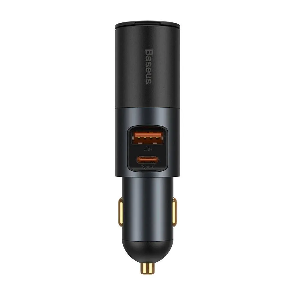 Baseus Share Together 120W Fast Charger With Cigarette Lighter Expansion Port U C Instant Deal Today Daily Special Offer