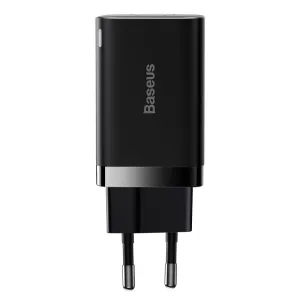 Baseus Super Si Pro Quick Charger C U 30W Eu Black Hot Sale Frenzy
