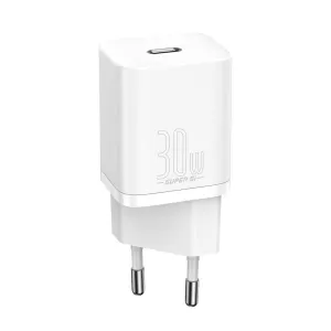 Baseus Super Si Quick Charger 1C 30W - White Hot Offer Inside GiftWorthy Sale
