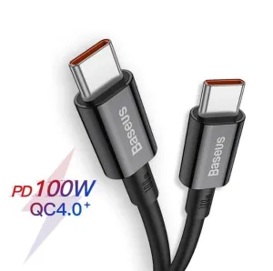Grab Your Hot Pick Baseus Superior 100W Fast Charging Type C To Type C Cable 2M