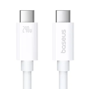 Dont Miss This Offer Deal of the Day Baseus Superior Series 2 Usb4 8K 40Gbps Full Function Fast Charging Cable Type-C To Type-C 240W 1M White