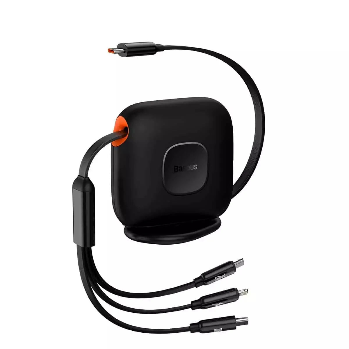 Baseus Traction Series Retractable 3-In-1 Fast Charging Cable Desktop Organizer Type-C To M L C 100W 1.7M GiftWorthy Sale