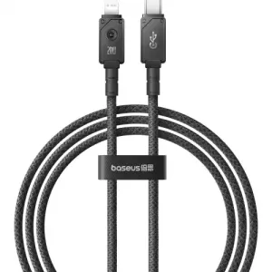 Baseus Unbreakable Series Fast Charging Data Cable Type-C To Ip 20W 2M Cluster Black Unmissable Deal Today Clearance Sale Now