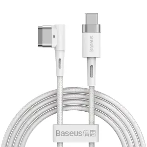 Baseus Zinc Magnetic Series Iphone Laptop Charging Cable Type-C To L-Shaped Port 60W 2M White Shop the Savings Limited Edition Offer