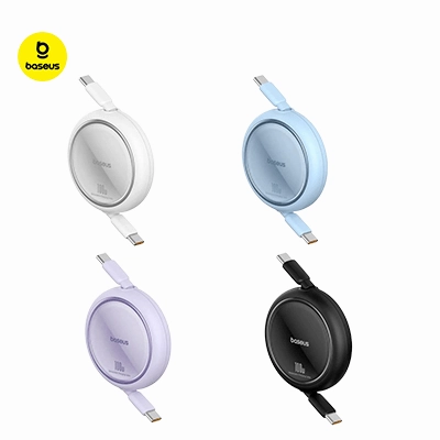 Special Surprise Sale Baseus Free2Pull Retractable Usb-C Cable 100W