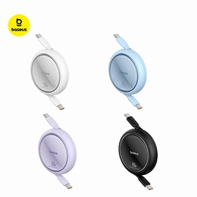 Special Surprise Sale Baseus Free2Pull Retractable Usb-C Cable 100W