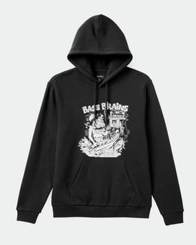 Bass Brains Monster P/O Hoodie - Black Today Only Hot Sale Limited Stock Deals