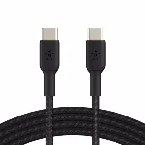 Today Only Special Mega Sale Now Belkin Boostcharge Braided Usb-C To Usb-C Cable 1M Black