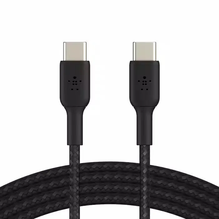 Today Only Special Mega Sale Now Belkin Boostcharge Braided Usb-C To Usb-C Cable 1M Black