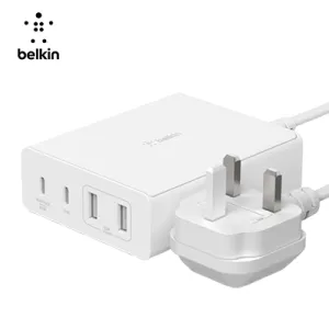 Clearance Sale Now Best Price Today Belkin Boostcharge Pro 4-Port Gan Charger 108W   2M Adapter