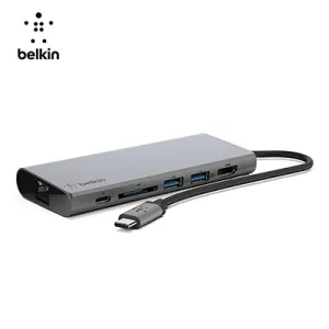 Belkin F4U092Btsgy Usb-C 6-In-1 Multimedia Hub Price Slash Today