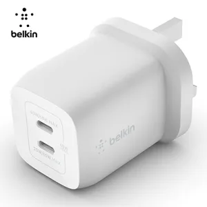 Belkin Wch013 Boostcharge Pro Dual Usb-C Gan Wall Charger With Pps 65W EndofWeek Deals