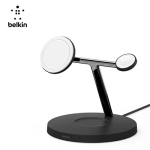 Dont Miss This Offer Special Price Today Belkin Wiz017Mybk Boostcharge Pro 3-In-1 Wireless Charger With Magsafe 15W
