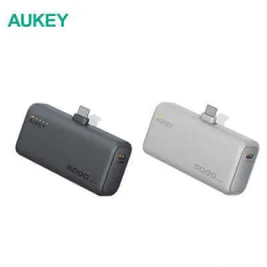 Aukey Pb-Y59 Spark Mini 5000Mah 22.5W Compact Powerbank With Usb-C Connector Deal of the Day