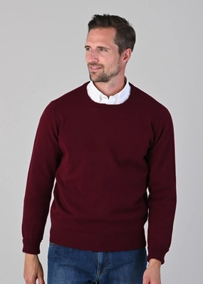 Hot Deal Alert Rob 2 Ply Lambswool Crew Neck