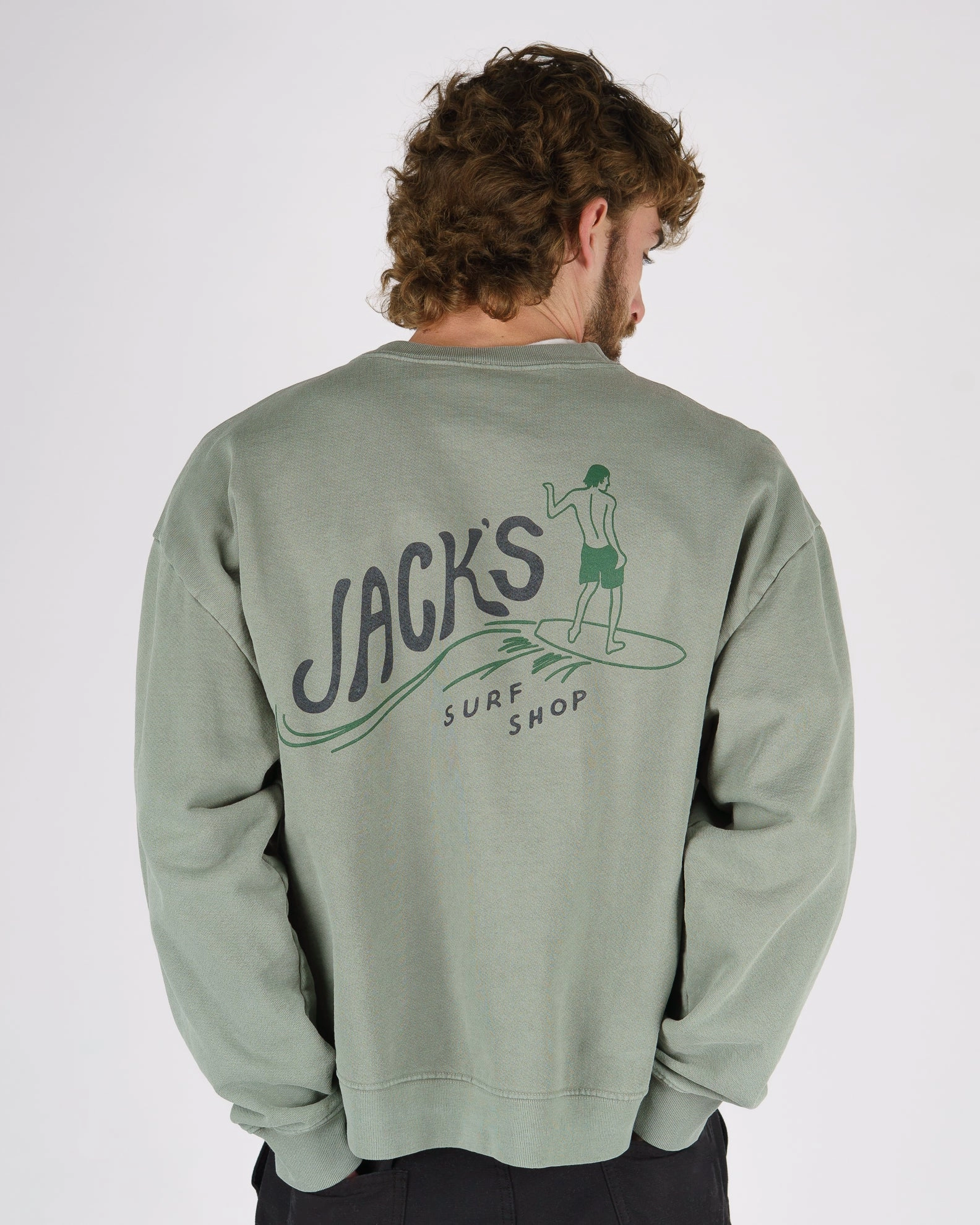 Bobber Heavyweight Crewneck - Sage Shop Today Save Big Savings Alert