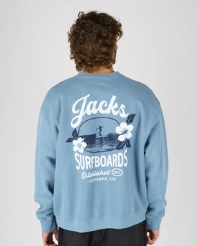 Todays Hot Pick Tip Toe Heavyweight Crewneck - Blue