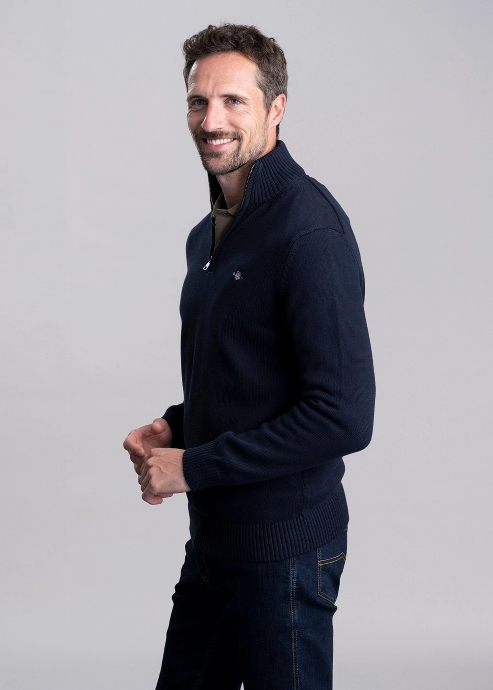 Today Only Special Casual Cotton Half Zip