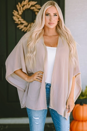 Mega Hot Offer Open Front Dolman Sleeve Cardigan