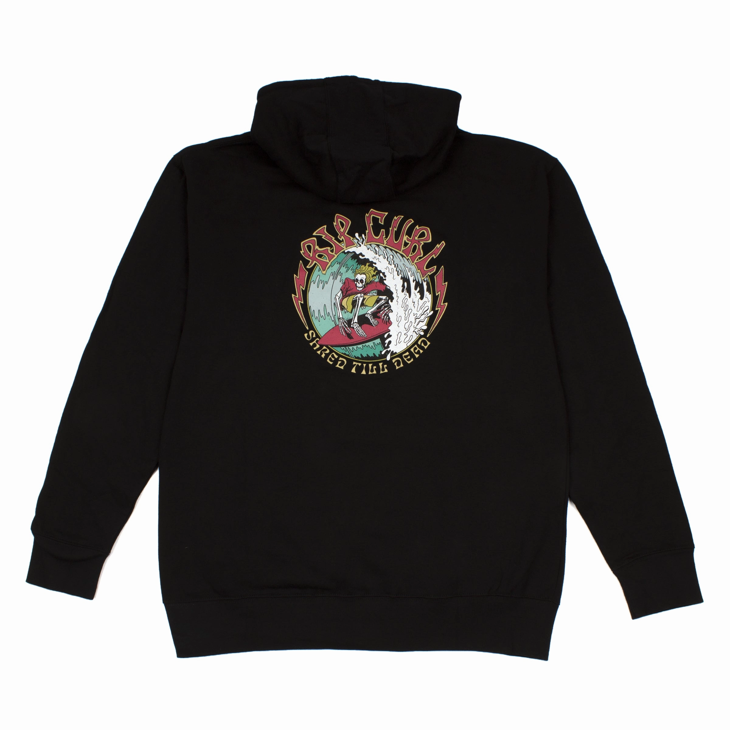 Shred Till Dead Fleece Hoodie Shop Grab Savings