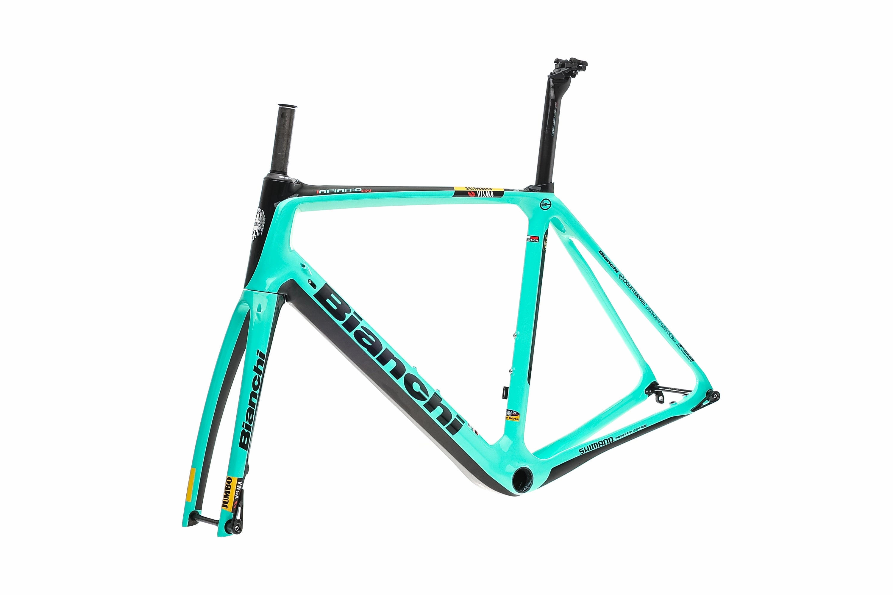 Bianchi Infinito CV Jumbo Visma Edition 57cm Frameset - 2020