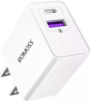 Save More Online Romoss Ac30T Pd 30W Quick Mobile Charger