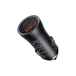 Today Only Discount Special Occasion Discount Baseus Golden Contactor Max Dual Fast Charger Car Charger U C 60W - Dark Gray