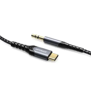 Joyroom Sy-A03 Type-C To 3.5Mm Hi-Fi Audio Cable  Black Clearance Steal Today Online Exclusive Offer