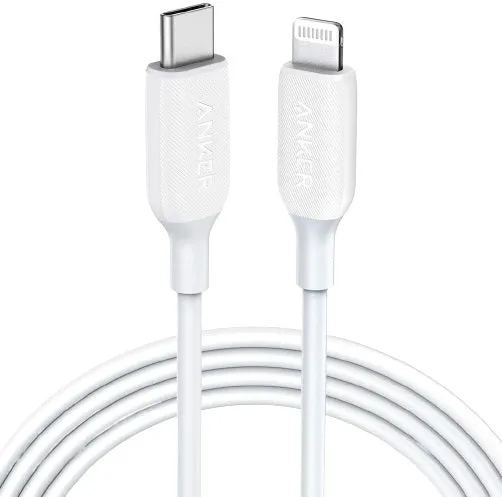 Flash Deal Today Anker Powerline Iii Usb C To Lightning (1.8M/6Ft) - White