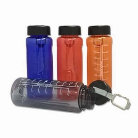 Grab Save Today Daily Clearance Deal 1 Litre Wide Mouth Water Bottle With Carabiner