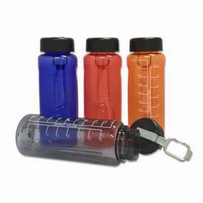 Grab Save Today Daily Clearance Deal 1 Litre Wide Mouth Water Bottle With Carabiner