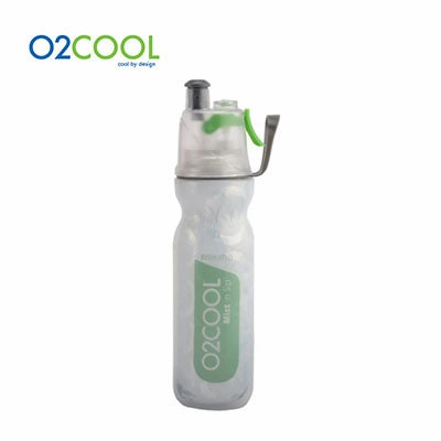 O2Cool Arctic Squeeze Mist N Sip Insulated Water Bottle 20Oz With Lock & Mount Daily Deal Frenzy