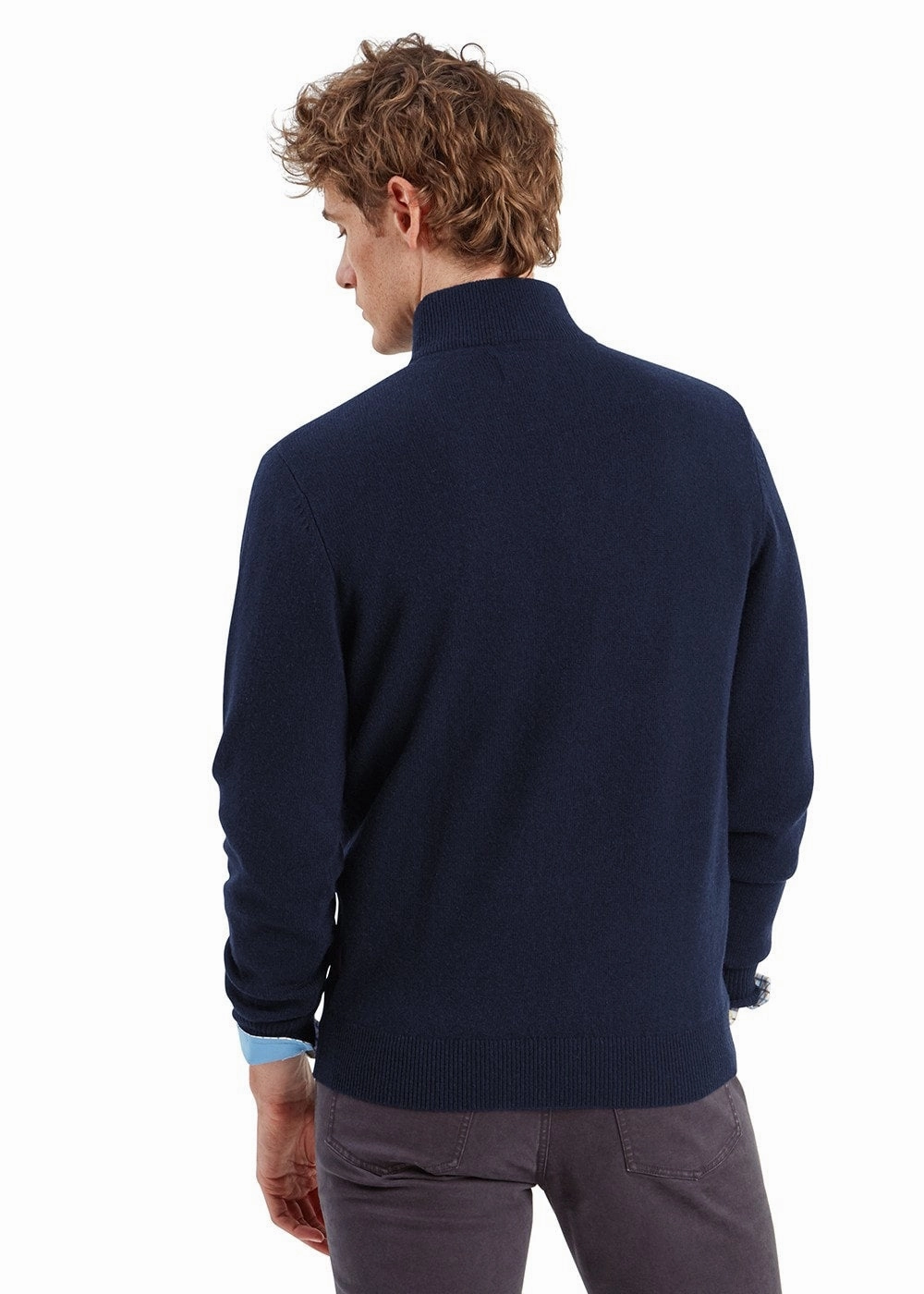 Big Savings Alert Biggest Savings Now Lewis Lambswool 1/4 Zip Jumper