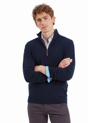 Limited Time Hot Deal Mega Online Discount Lewis Lambswool 1/4 Zip Jumper