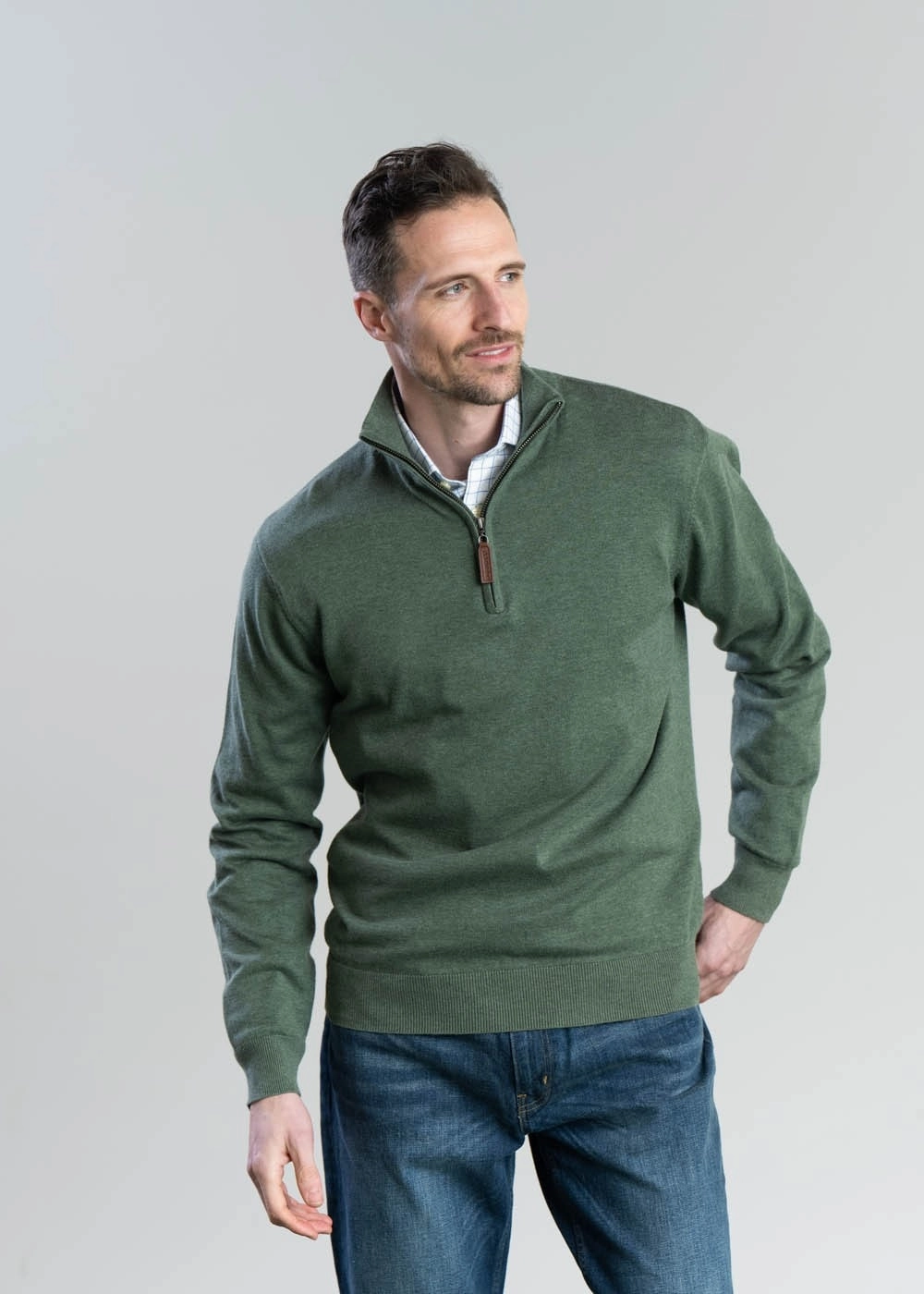 Porthmeor Pima Cotton Quarter Zip Last Chance Offer Sweet Deal Inside