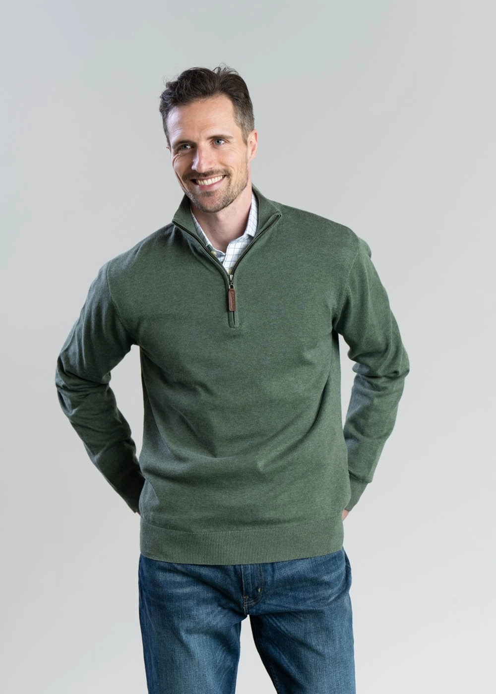 Hot Savings Alert Limited Stock Deals Porthmeor Pima Cotton Quarter Zip