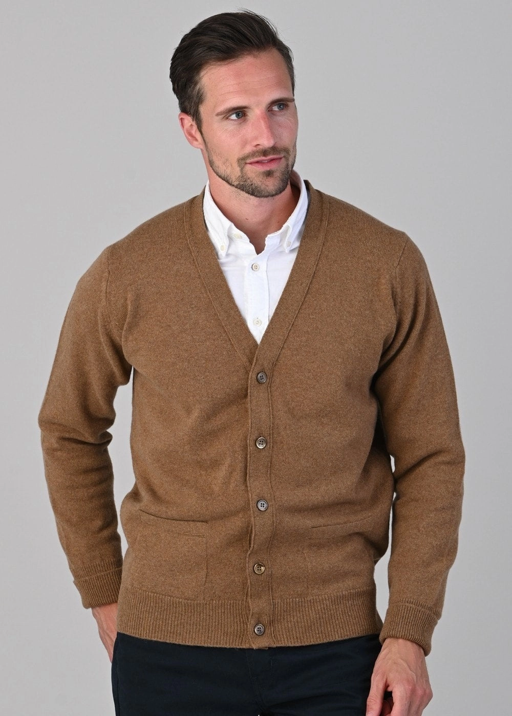 Rob 2 Ply Lambswool Cardigan Weekend Sale Special Mega Online Discount